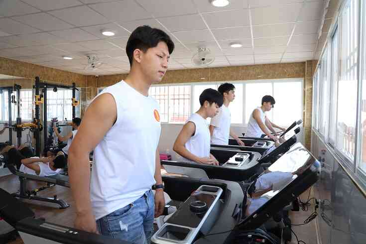 Phòng tập Gym dành cho học viên tại ISORA & Traminco Group